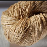 echeveau de soie brute raw silk grege